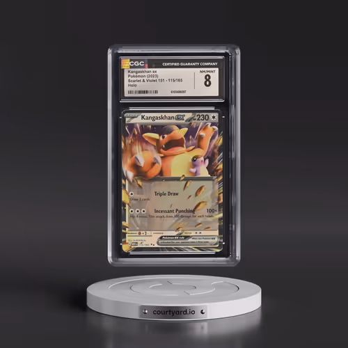 2023 Scarlet & Violet 151 - MEW EN #115/165 Kangaskhan ex (CGC 8 NM-MT)