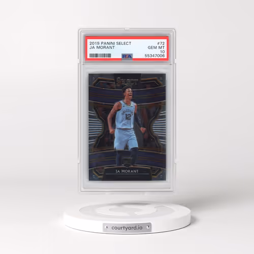 2019 Panini Select #72 Ja Morant (PSA 10 GEM MINT)