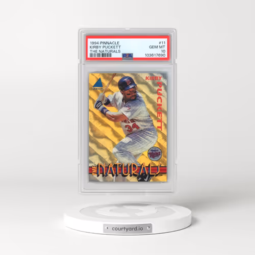 1994 Pinnacle the Naturals #11 Kirby Puckett (PSA 10 GEM MINT)