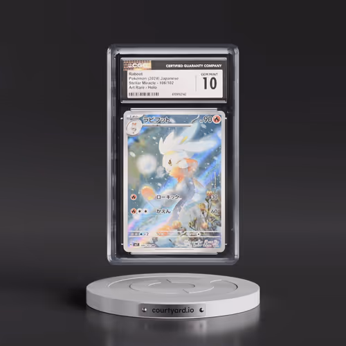 2024 Stellar Miracle #106/102 Raboot - Art Rare Holo (CGC 10 GEM MINT)