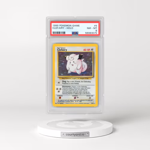1999 Pokémon Game #5 Clefairy - Holo (PSA 8 NM-MT)