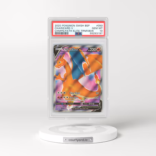2020 Sword & Shield Promos #50 Charizard V - Full Art Holo (PSA 10 GEM MINT)