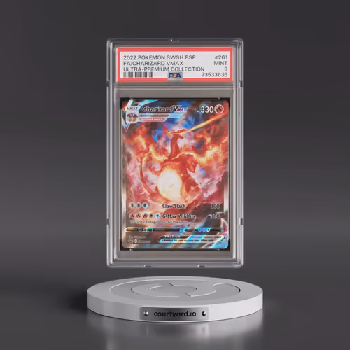 2022 Pokémon Swsh Black Star Promo #261 Charizard Vmax - Full Art Sword & Shield Ultra-Premium Colle
