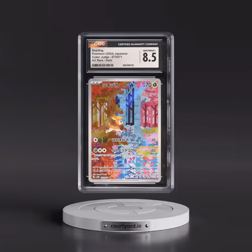 2024 Cyber Judge #073/071 Deerling - Art Rare Holo (CGC 8.5 NM-MT+)
