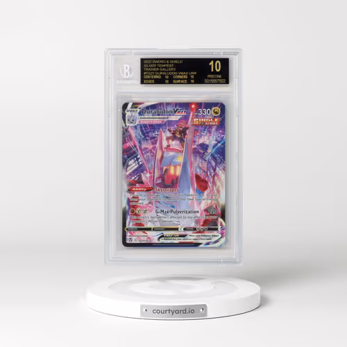 2022 Silver Tempest #TG21 Duraludon VMAX - Holo Character Rare (BGS 10 PRISTINE)