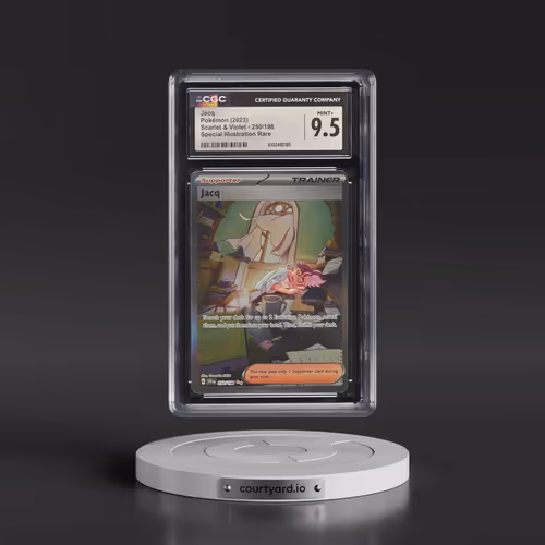2023 Scarlet & Violet #250/198 Jacq - Special Illustration Rare (CGC 9.5 MINT+)