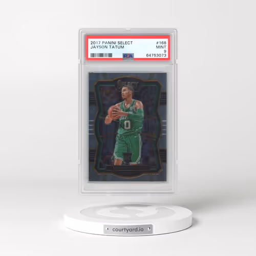 2017 Panini Select #166 Jayson Tatum (PSA 9 MINT)