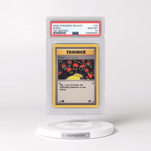 2000 Pokémon Rocket #79 Sleep! - 1st Edition (PSA 10 GEM MINT)