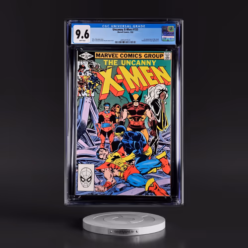 Uncanny X-Men #155 CGC 9.6 White Pages (Marvel Comics, 3/82) - Universal