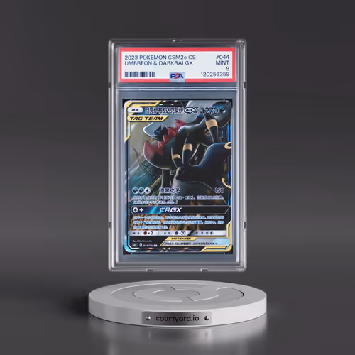 2023 Pokémon Simplified Csm2c C-Shining Synergy: Summon #044 Umbreon & Darkrai GX - Holo (PSA 9 MINT
