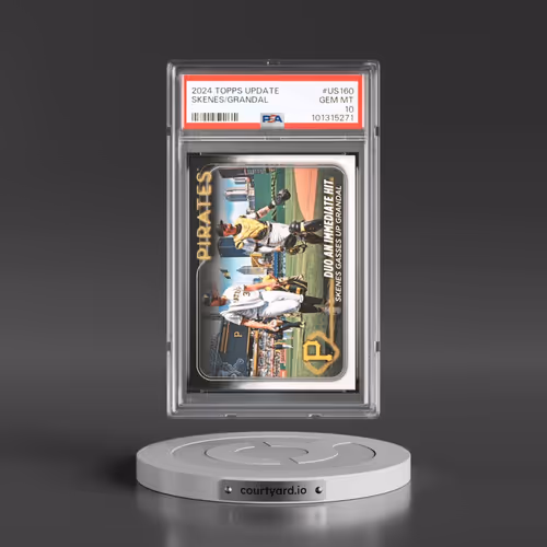 2024 Topps Update #US160 Paul Skenes/Yasmani Grandal (PSA 10 GEM MINT)