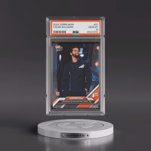 2024 Topps Now #D1 Caleb Williams (PSA 10 GEM MINT)