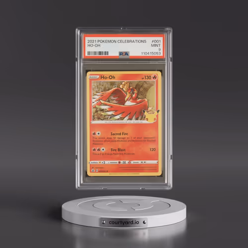 2021 Pokémon Celebrations #001 HO-Oh (PSA 9 MINT)