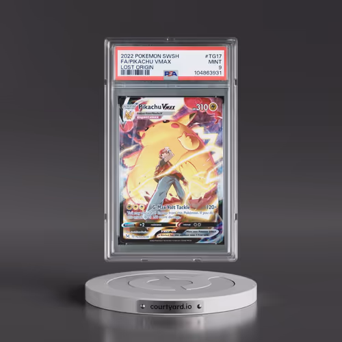 2022 Pokémon Sword & Shield Lost Origin #TG17 Pikachu Vmax - Full Art (PSA 9 MINT)