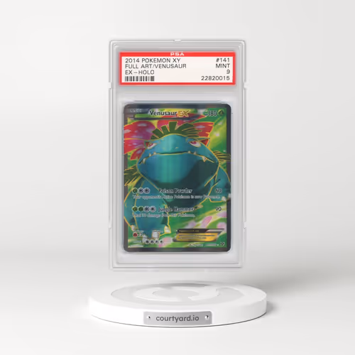 2014 Pokémon XY #141 Venusaur EX - Holo Full Art (PSA 9 MINT)