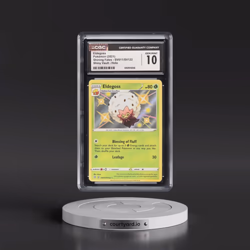 2021 Shining Fates #SV011/SV122 Eldegoss - Shiny Vault Holo (CGC 10 GEM MINT)