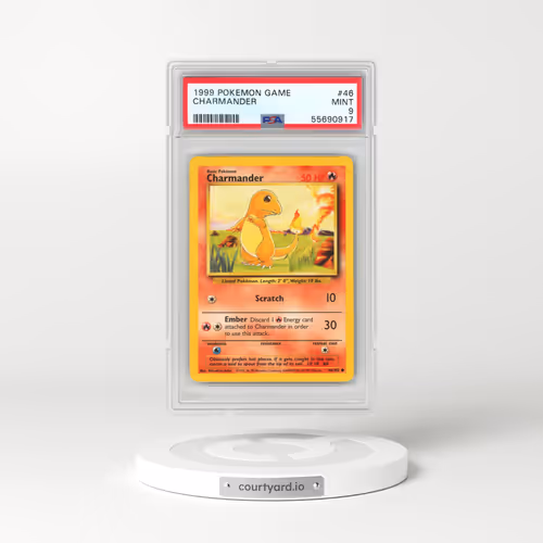 1999 Pokémon Game #46 Charmander (PSA 9 MINT)