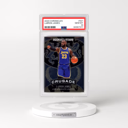 2020 Panini Chronicles #521 LeBron James (PSA 10 GEM MINT)