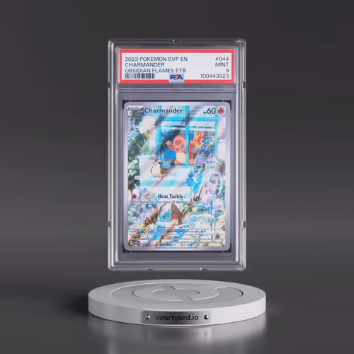 2023 Pokémon Svp EN-SV Black Star Promo #044 Charmander - Obsidian Flames Elite Trainer Box (PSA 9 M