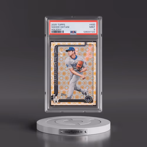 2025 Topps #400 Shohei Ohtani - Holiday (PSA 9 MINT)