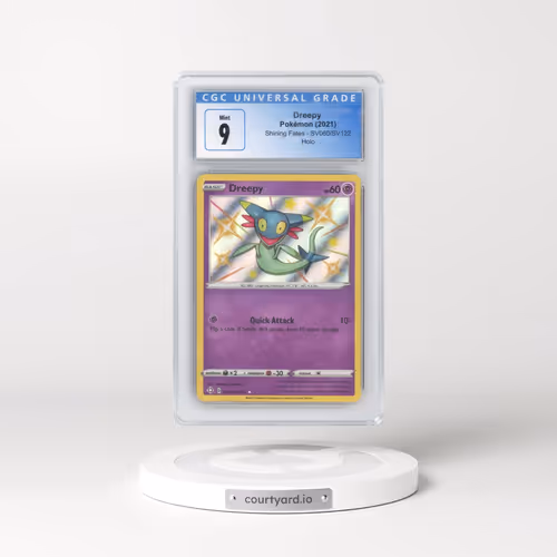 2021 Shining Fates #SV060/SV122 Dreepy - Shiny Vault Holo (CGC 9 MINT)