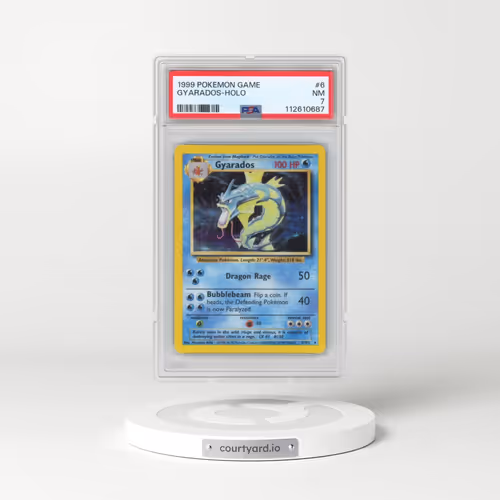 1999 Pokémon Game #6 Gyarados - Holo (PSA 7 NM)
