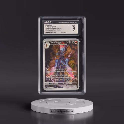 2024 Surging Sparks - SSP EN #197/191 Ceruledge - Illustration Rare Holo (CGC 9 MINT)