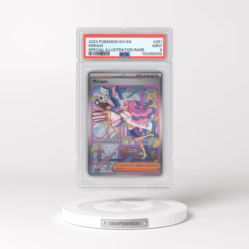 2023 Pokémon Svi EN-Scarlet & Violet #251 Miriam - Special Illustration Rare (PSA 9 MINT)
