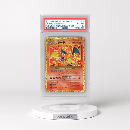 2021 Pokémon Promo Card Pack 25th Anniversary Edition #001 Charizard - Holo (PSA 10 GEM MINT)