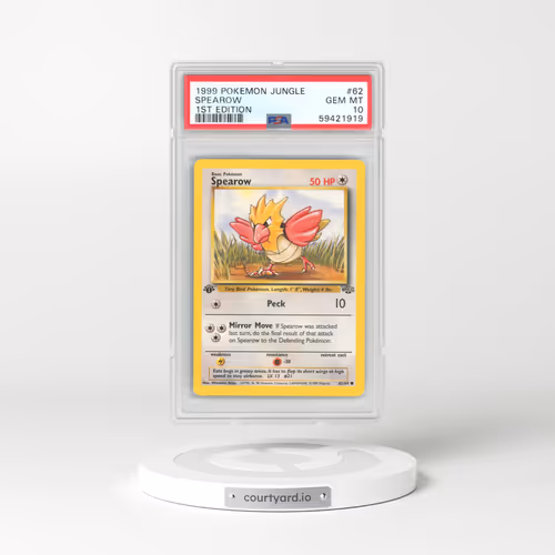 1999 Jungle #62 Spearow - 1st Edition (PSA 10 GEM MINT)