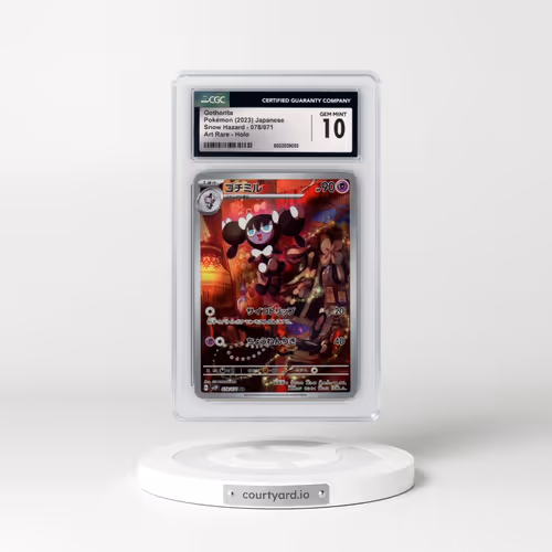 2023 Snow Hazard #078/071 Gothorita - Art Rare Holo (CGC 10 GEM MINT)