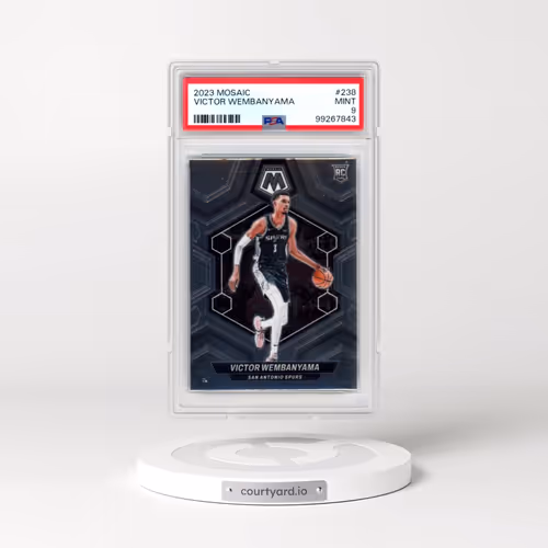 2023 Panini Mosaic #238 Victor Wembanyama (PSA 9 MINT)