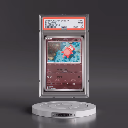 2023 Pokémon Sv2a-Pokémon 151 #079 Slowpoke - Reverse Holo (PSA 9 MINT)