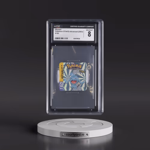 2003 Pokémon STAKS Advanced (2003 Panini) - English #160 Wynaut (CGC 8 NM-MT)