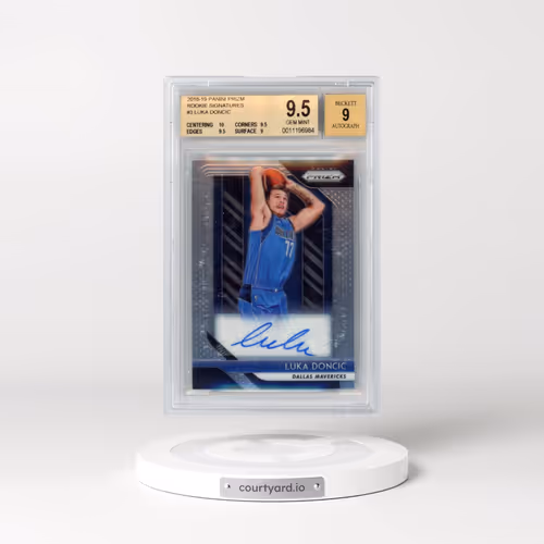 2018 Panini Prizm Rookie Signatures #RSLDC Luka Doncic (BGS 9.5 GEM MINT)