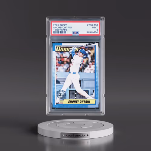 2025 Topps 1990 Topps Baseball #T90100 Shohei Ohtani (PSA 9 MINT)