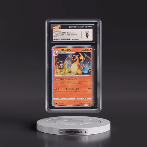2020 Amazing Volt Tackle #012/100 Charizard - Holo (CGC 9 MINT)