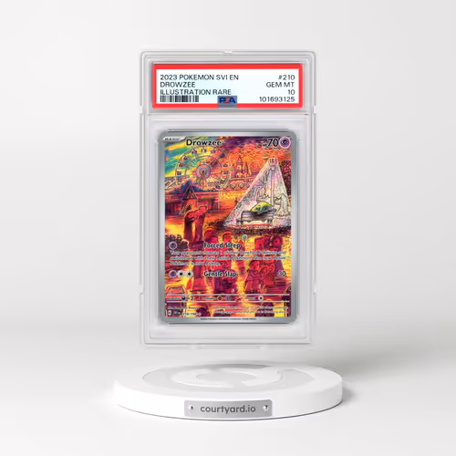 2023 Pokémon Svi EN-Scarlet & Violet #210 Drowzee - Illustration Rare (PSA 10 GEM MINT)
