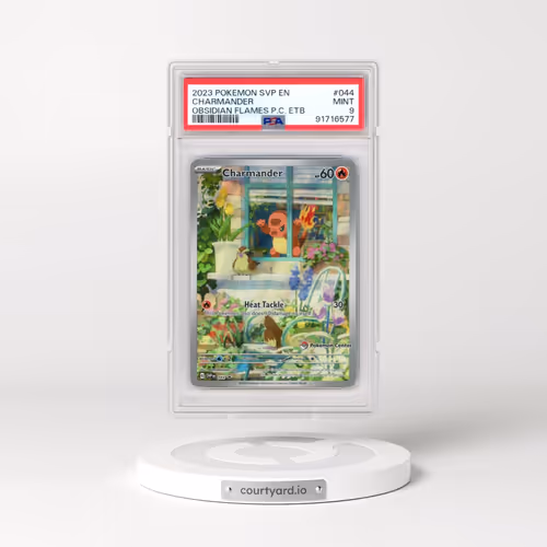 2023 Pokémon Svp EN-SV Black Star Promo #044 Charmander - Obsidian Flames Pokemon Center Elite Train