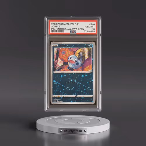 2020 Pokémon S Promo #146 Sobble - Pokemon Center Kanazawa Opening (PSA 10 GEM MINT)
