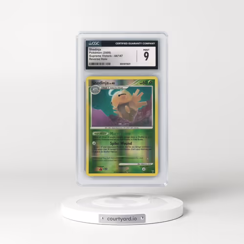2009 Supreme Victors #44/147 Shedinja - Reverse Holo (CGC 9 MINT)