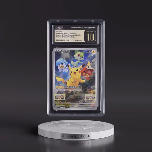 2022 Scarlet & Violet Promos - Traditional #001/SV-P Pikachu - Scarlet & Violet Pre-Order (Holo)