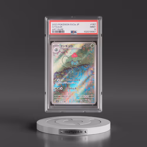 2023 Pokémon Sv2a-Pokemon 151 #167 Ivysaur - Art Rare (PSA 9 MINT)