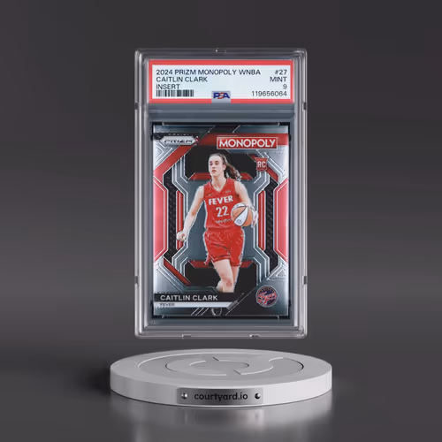 2024 Panini Prizm Monopoly WNBA Insert #WNBA27 Caitlin Clark (PSA 9 MINT)