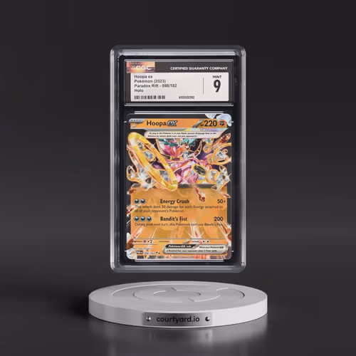 2023 Pokémon Par EN-Paradox Rift #098 Hoopa EX - Holo (CGC 9 MINT)