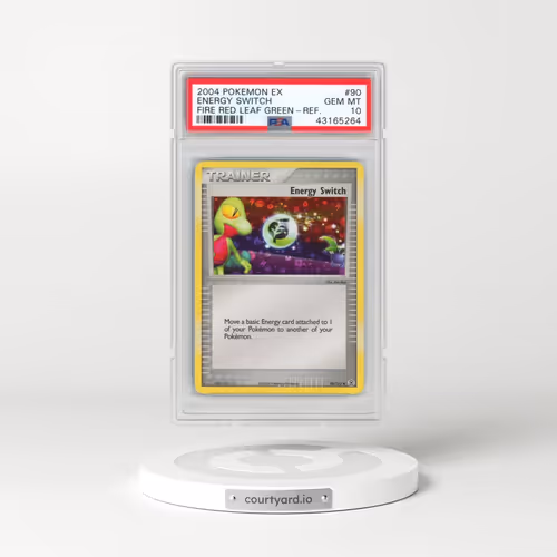 2004 Pokémon EX Fire Red & Leaf Green #90 Energy Switch - Reverse Foil (PSA 10 GEM MINT)