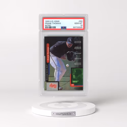 1999 Upper Deck Ionix Nitro #N3 Frank Thomas (PSA 10 GEM MINT)