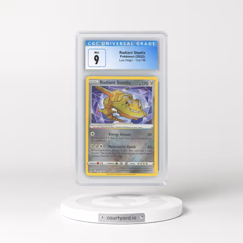 2022 Lost Origin #124/196 Radiant Steelix - Holo (CGC 9 MINT)