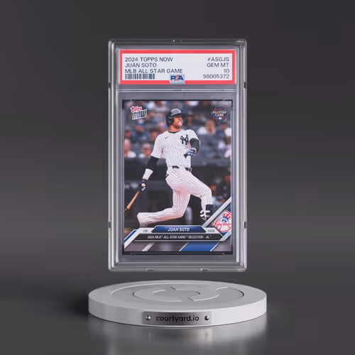 2024 Topps Now MLB All-Star Game #ASGJS Juan Soto (PSA 10 GEM MINT)