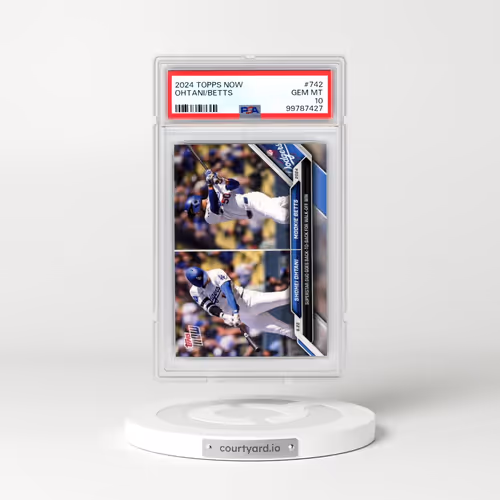 2024 Topps Now #742 Mookie Betts/Shohei Ohtani (PSA 10 GEM MINT)